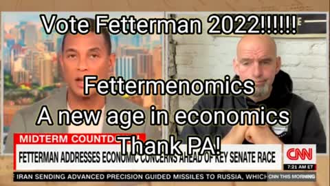 Vote Fetterman 2022!!!!!! Fetternan PA Fettermenomics #bluewave #bluewavePA #fetterman #inflation