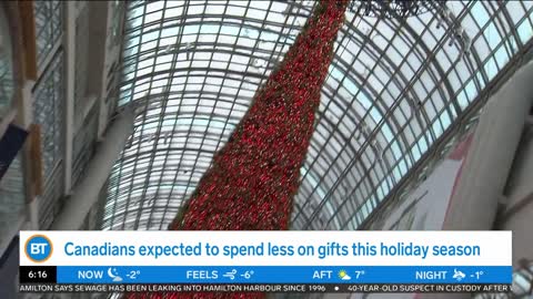 CityBiz_ Canadians expected to spend less this holiday season
