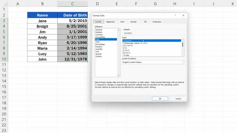 How to Sort by Date in Excel