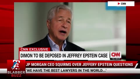 JP Morgan CEO Squirms Over Jeffery Epstein Questions