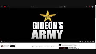 GIDEONS ARMY 11/9/23 @ 930 AM EST THURSDAY