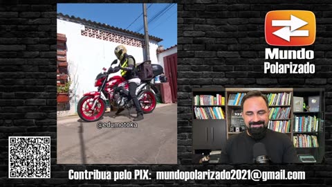 Motoboys fazem PROTESTO bem-humorado CONTRA LULA_HD