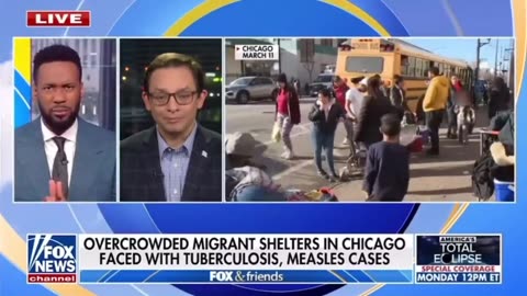 BREAKING: Tuberculosis breaks out at Chicago migrant shelters following measles cases.