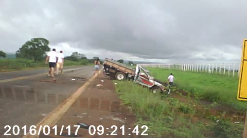 Truck Passenger Ejected From Vehicle in Accident