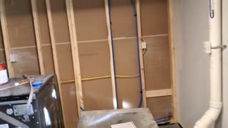 Basement RENOVATION: contractors done, drywall up, painting, new experiences