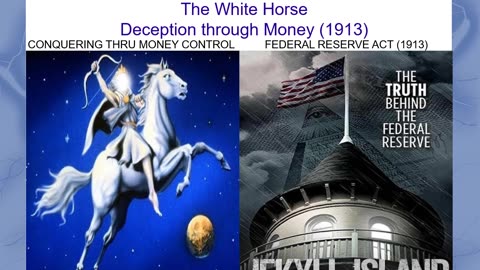 The White Horse Deception through Money