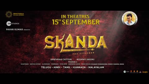Skanda Trailer (Hindi) _ Ram Pothineni, Sree Leela _ Boyapati Sreenu