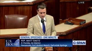 Congressman Matt Gaetz Introduces Bill to Hold Saudi Arabia Accountable for Attack on NAS Pensacola