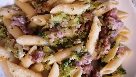 broccoli e salsiccia - buon appetito #buonappetito #buenprovecho #bonappetite #