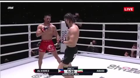 Carlos Alvarez VS Reza Abadi Full Fight | 2023 |