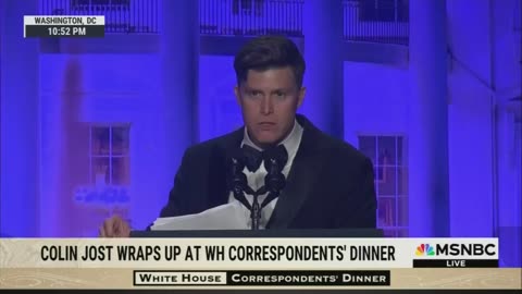 Colin Jost's Tribute at White House Dinner: 'Thank You for Your Decency'