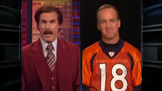 Will Ferrell interview Peyton Manning