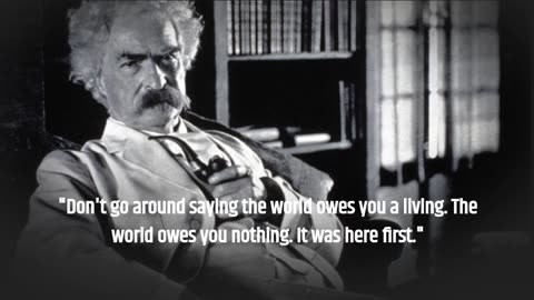 36 Quotes Mark Twain Said life is short break the rules || Quotes Know How