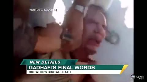 Moammar Gadhafi Dead New Video, Photo Shows Final Moments; WARNING GRAPHIC VIDEO