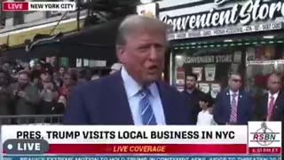 President Trump in New York.