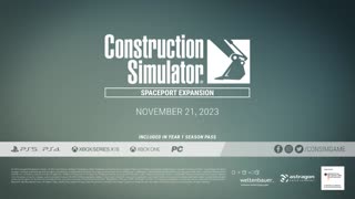 Construction Simulator - Official Spaceport Expansion Teaser Trailer