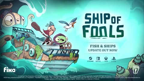 Ship Of Fools - Official Fish & Ships Update Trailer