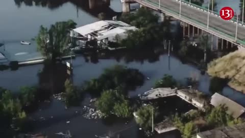 Flood from Kakhovka dam explosion disrupts Russian defensive positions