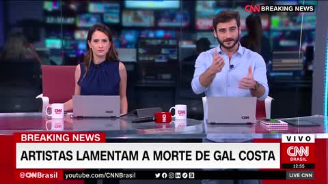 Maria Bethânia lamenta a morte de Gal Costa | LIVE CNN