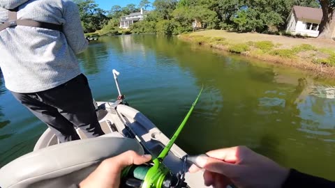 Fishing w/ SNAKES & RATS in SMALL Ponds!