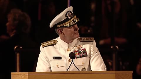 Admiral McRaven Leaves the Audience SPEECHLESS