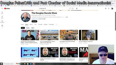 DouglasDucoteShow1776_ A channel of Cowards and Hypocrites of a 3rd and Censored Channel 5/27/2024.
