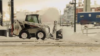 Snow crews dig out Buffalo