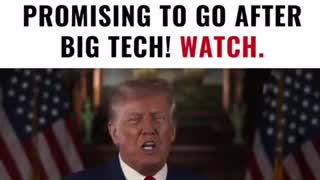 PRESIDENT TRUMP DROPS EPIC VIDEO PROMISING TO GO AFTER BIG TECH!