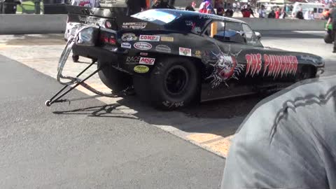 The Punisher Funny Car Starting