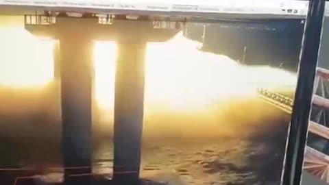 Crimean Bridge Blown Up By Ukrainian Suicide Bomber