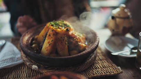 Chicken Moroccan Tagine.