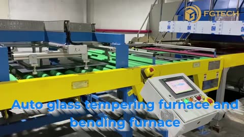 Auto glass tempering furnace and bending furnace