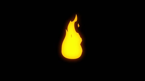 Animated fire