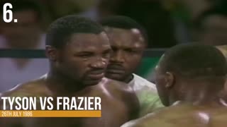 The Top 10 Best Knockouts by Mike Tyson