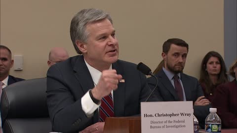 FBI Director says little at House Intelligence Committee hearing