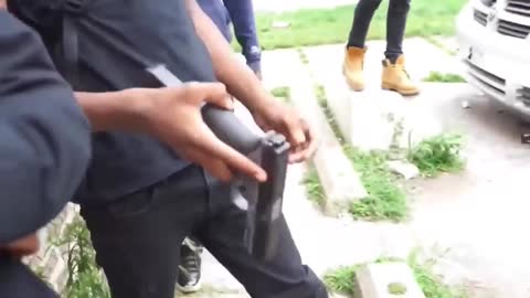 Chicago teens show off their firearms at graduation