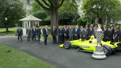 Donald Trump - Indianapolis 500