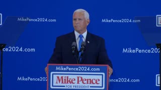 Mike Pence launches 2024 presidential campaign in Iowa - June 7, 2023