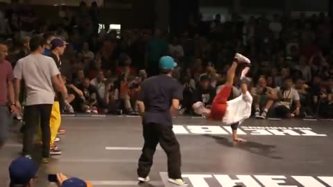 Epic break dance battle