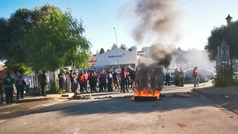 Nehawu protest