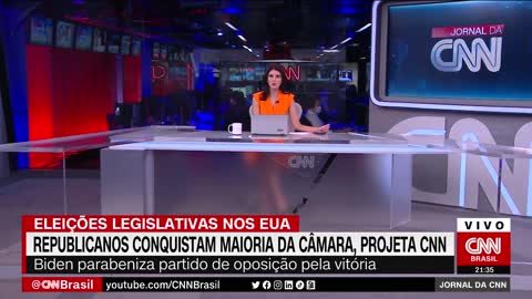 Republicanos conquistam maioria da Câmara nos EUA, projeta CNN | JORNAL DA CNN