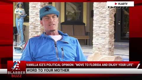 Vanilla Ice's Political Opinion: "Move To Florida And Enjoy Your Life"