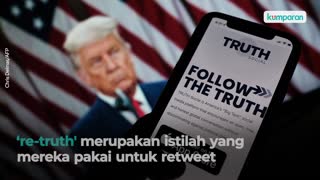 Medsos "Truth" Buatan Trump Mirip Twitter dan Bebas Sensor