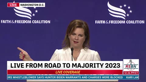 FULL SPEECH: Marjorie Dannenfelser Faith and Freedom Coalition: Road to Majority Conference 6/24/23