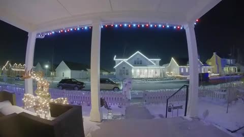 Guy Visited His Neighbors Dancing in a Costume Even After His Father Passed Away