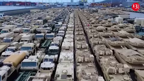 Ukraine receives 1,550 armoured vehicles, 230 tanks and large amount of ammunition