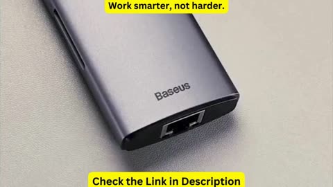 Usb C Hub Monitor baseus 8 port Usb C Hub 4k 60hz With Pd 100w & Ethernet For Macbook Pro