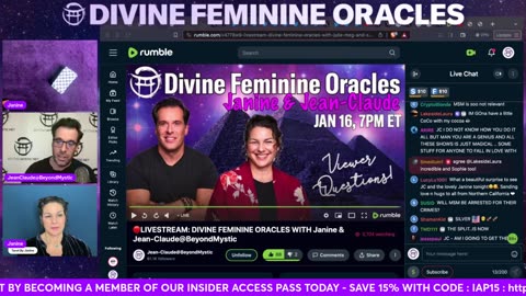 Tarot By Janine - DIVINE FEMININE ORACLES WITH Janine & Jean-Claude@BeyondMystic