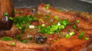 If you want perfect pork ribs without baking, you should cook using the tail of the tablespoon