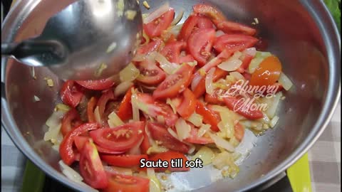 KINAMATISANG BABOY LUTONG KAMATIS HUNGRY MOM COOKING